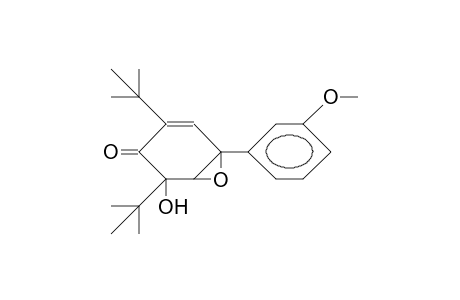 4-M-Anisyl-2,6-di-tert-butyl-4,5-epoxy-6-hydroxy-2-cyclohexenone
