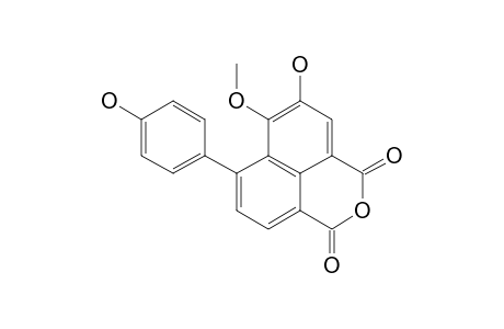 HAEMODOROL;6-HYDROXY-7-(4-HYDROXYPHENYL)-5-METHOXYBENZO-[DE]-ISOCHROMENE-1,3,DIONE