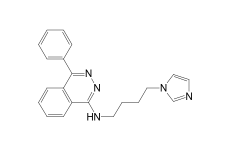 N-[4-(Imidazol-1-yl)butyl]-4-phenyl-1-phthalazinamine