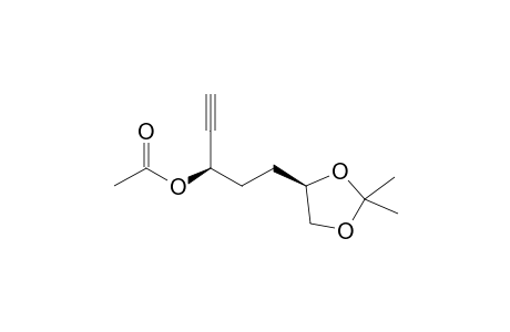 (3R,6R)-3-Acetoxy-6,7-isopropylidenedioxyhept-1-yne