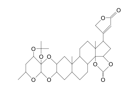 2',3'-Oo-isopropylidene-afroside 14,15-oo-carbonate