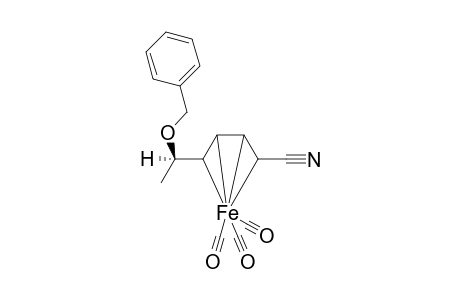 (2RS,5SR,6SR,2E,4E)-Tricarbonyl-[.eta(4).-(2->5)-6-(benzyloxy)hepta-2,4-diene-1-nitrile]-iron