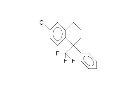 6-Chloro-1-trifluoromethyl-1-phenyl-tetralin