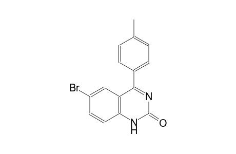 2(1H)-quinazolinone, 6-bromo-4-(4-methylphenyl)-
