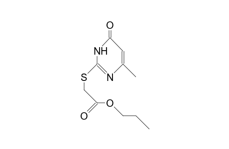 6-Methyl-2-propoxycarbonylmethylthio-uracil
