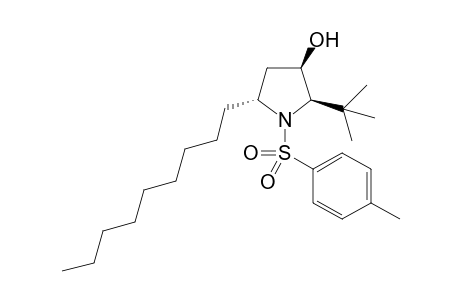 (r-2,c-3,t-5)-2-tert-Butyl-5-nonyl-1-tosylpyrrolidin-3-ol