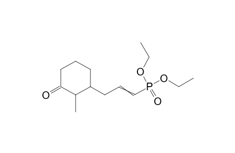 Diethyl 3-(2-Methyl-3-oxocyclohexyl)prop-1-enylphosphonate
