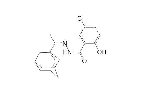N'-[(Z)-1-(1-adamantyl)ethylidene]-5-chloro-2-hydroxybenzohydrazide