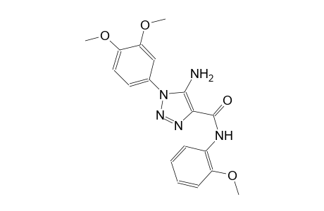 1H-1,2,3-triazole-4-carboxamide, 5-amino-1-(3,4-dimethoxyphenyl)-N-(2-methoxyphenyl)-