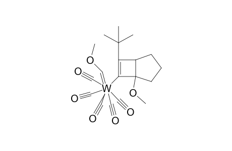 1-Methoxy-6-tert-butyl-7-[methoxymethylene(pentacarbonyl)tungsten ]bicyclo[3.2.0]hept-6-ene