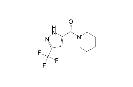 2-methyl-1-{[3-(trifluoromethyl)-1H-pyrazol-5-yl]carbonyl}piperidine