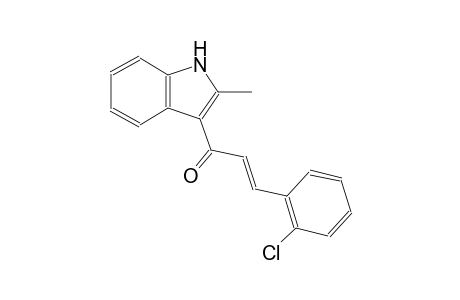 (2E)-3-(2-chlorophenyl)-1-(2-methyl-1H-indol-3-yl)-2-propen-1-one