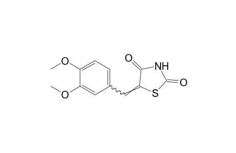 5-veratrylidene-2,4-thiazolidinedione
