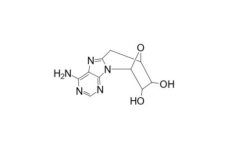 7,10-Epoxy-6H-azepino[1,2-e]purine-8,9-diol, 4-amino-7,8,9,10-tetrahydro-, stereoisomer