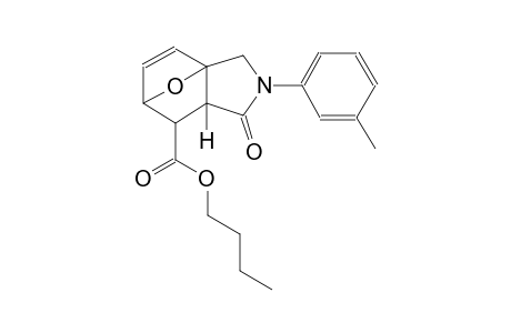 butyl (1S,5R,7R)-3-(3-methylphenyl)-4-oxo-10-oxa-3-azatricyclo[5.2.1.0~1,5~]dec-8-ene-6-carboxylate