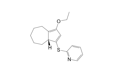 1-Ethoxy-3-(2'-pyridylthio)-4,5,6,7,8-pentahydro-3aH-azulene