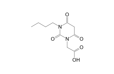 1(2H)-Pyrimidineacetic acid, 3-butyltetrahydro-2,4,6-trioxo-