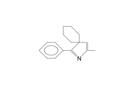 2-Methyl-4-phenyl-3-aza-spiro(4.5)dec-1,3-diene