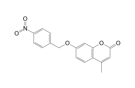 4-Methyl-7-(4-nitrobenzyl)oxy-coumarin