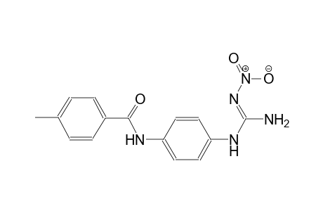 N-(4-{[(E)-amino(2,2-dioxido-2lambda~1~-diazanylidene)methyl]amino}phenyl)-4-methylbenzamide