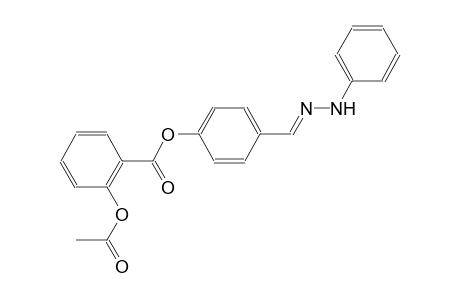 benzoic acid, 2-(acetyloxy)-, 4-[(E)-(2-phenylhydrazono)methyl]phenyl ester