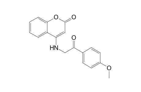 4-[2-(4-Methoxy-phenyl)-2-oxo-ethylamino]-benzopyran-2-one