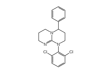 1-(2,6-dichlorophenyl)-4-phenyl-2,3,4,6,7,8-hexahydro-1H-pyrimido[1,2-a]pyrimidine