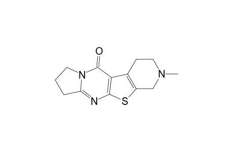 Pyrido[4',3':4,5]thieno[2,3-d]pyrrolo[1,2-a]pyrimidin-5(2H)-one, 1,3,4,7,8,9-hexahydro-2-methyl-