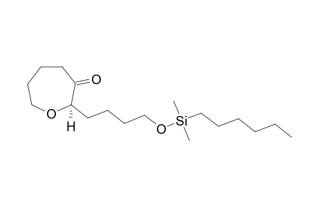 (R)-2-[4-(Hexyl-dimethyl-silanyloxy)-butyl]-oxepan-3-one