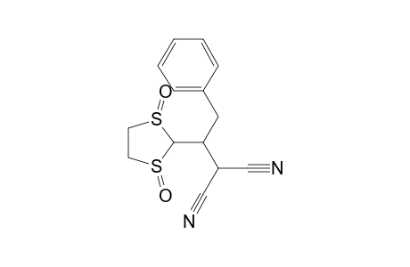 2-[1-(Dicyanomethyl)-2-phenylethyl)-1,3-dithiolane 1,3-dioxide