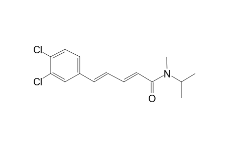 5-[3,4-Dichlorophenyl]-N-isopropyl-N-methyl-2,4-pentadienamide