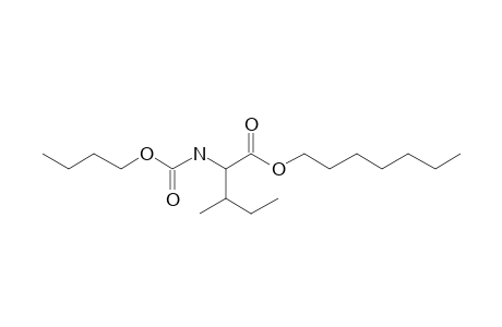 L-Isoleucine, N-butoxycarbonyl-, heptyl ester