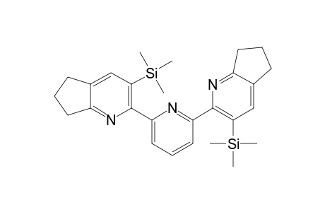 Trimethyl-[2-[6-(3-trimethylsilyl-1-pyrindan-2-yl)-2-pyridyl]-1-pyrindan-3-yl]silane