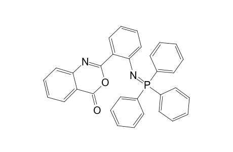 2-(2-[(Triphenylphosphoranylidene)amino]phenyl)-4H-3,1-benzoxazin-4-one