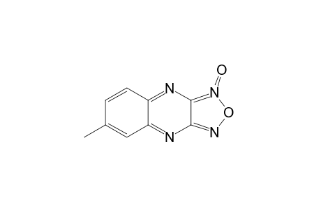 6(7)-METHYLFURAZANO-[3,4-B]-QUINOXALINE-1-OXIDE