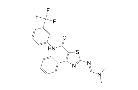 5-thiazolecarboxamide, 2-[[(E)-(dimethylamino)methylidene]amino]-4-phenyl-N-[3-(trifluoromethyl)phenyl]-