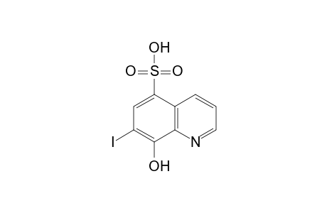 8-Hydroxy-7-iodo-5-quinolinesulfonic acid