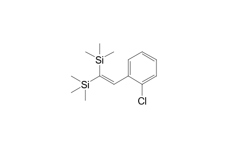 2-(2-Chlorophenyl)-1,1-bis(trimethylsilyl)ethene