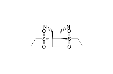 (E)-1,2-BIS(ETHYLSULPHONYL)CYCLOBUTANE-1,2-DICARBONITRILE