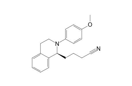 4-[(1S)-2-(4-methoxyphenyl)-3,4-dihydro-1H-isoquinolin-1-yl]butanenitrile