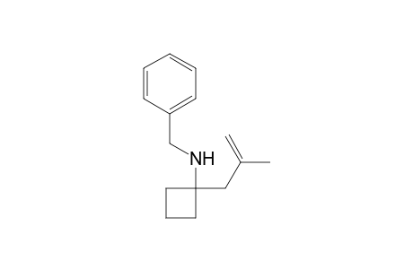 1-(2-Methylprop-2-en-1-yl)-N-(phenylmethyl)cyclobutanamine