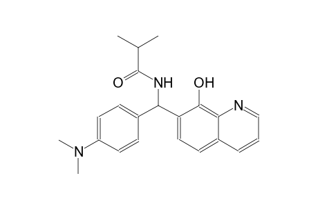 propanamide, N-[[4-(dimethylamino)phenyl](8-hydroxy-7-quinolinyl)methyl]-2-methyl-