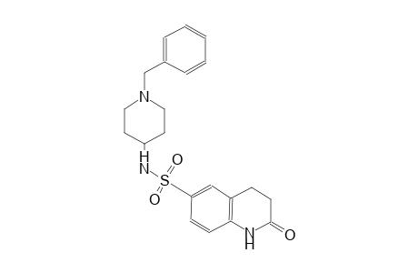 N-(1-benzyl-4-piperidinyl)-2-oxo-1,2,3,4-tetrahydro-6-quinolinesulfonamide