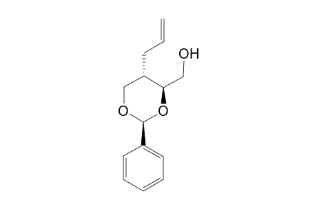 (2S,4S,5S)-4-Hydroxymethyl-2-phenyl-5-(2-propenyl)-1,3-dioxacyclohexane