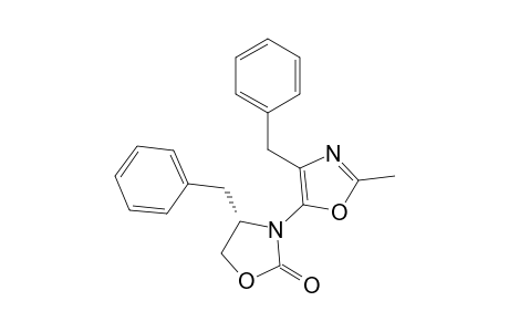 4-Benzyl-5-((4S)-4-benzyl-2-oxo-3-oxazolidinyl)-2-methyloxazole