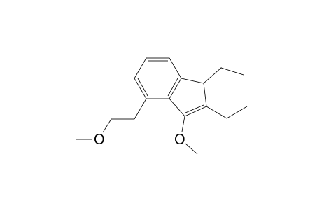 1,2-Diethyl-4-(2-methoxyethyl)-3-methoxyindene