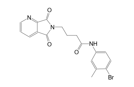 5H-pyrrolo[3,4-b]pyridine-6-butanamide, N-(4-bromo-3-methylphenyl)-6,7-dihydro-5,7-dioxo-