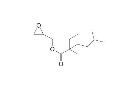 2-Oxiranylmethyl 2-ethyl-2,5-dimethylhexanoate