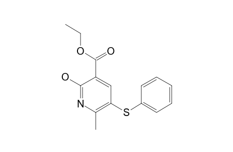 3-(Ethoxycarbonyl)-2-hydroxy-6-methyl-5-(phenylthio)pyridine