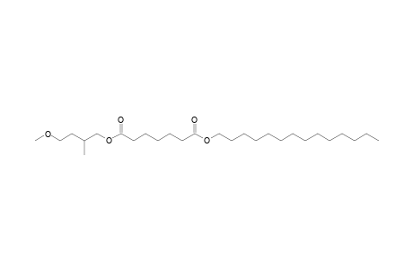 Pimelic acid, 4-methoxy-2-methylbutyl tetradecyl ester
